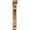 Ekena Millwork Olympic Craftsman Smooth Bracket w/ Offset Brace, Western Red Cedar, 5 1/2"W x 36"D x 40"H BKT0604X36X40OLY04SWR - alternate 3